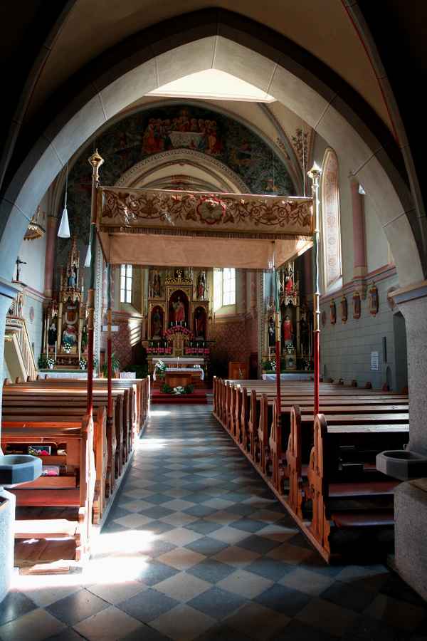in der Herz-Jesu-Kirche zu Teis im Eisacktal