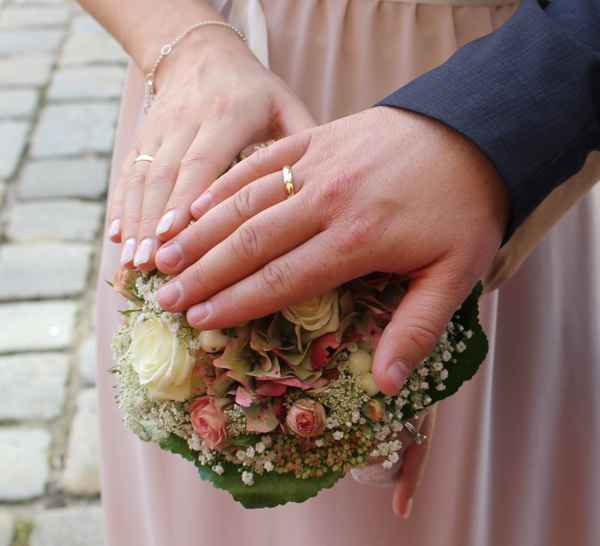 frisch verheiratet