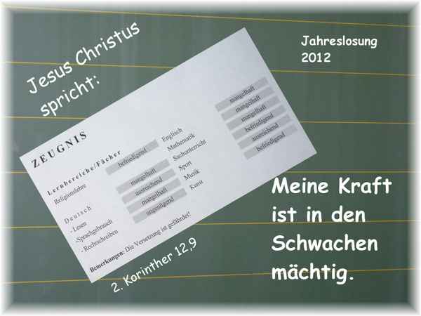 Jahreslosung 2012 (7b)