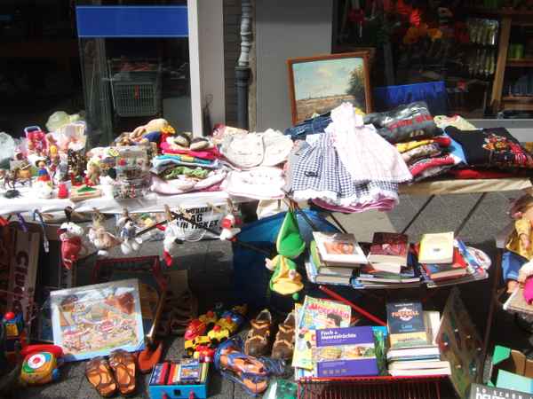 Auf dem Flohmarkt