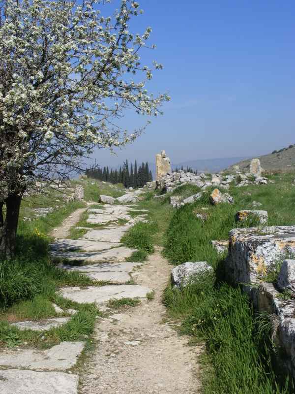 Weg in Hierapolis