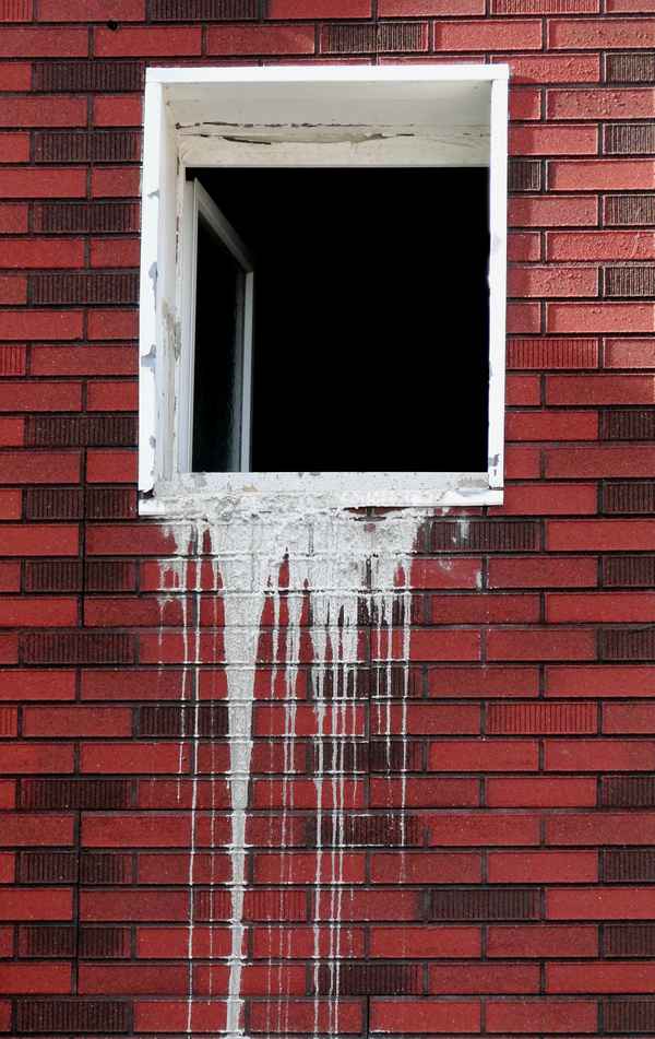 auslaufendes Fenster