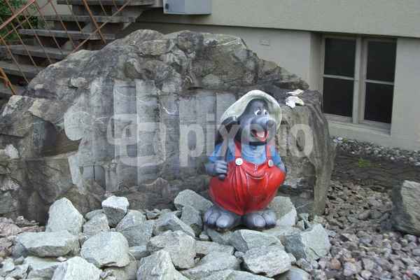 Maus im Bergwerk