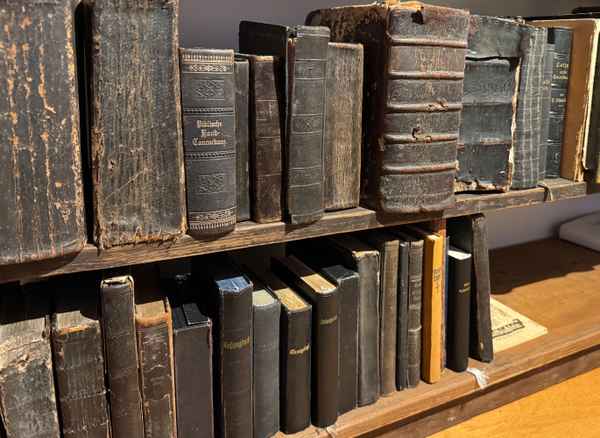 Alte B&uuml;cher im Museum