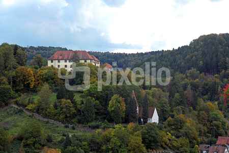 Schloßberg Neuenbürg im Nordschwarzwald