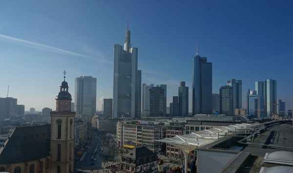 Skyline in Frankfurt am Main