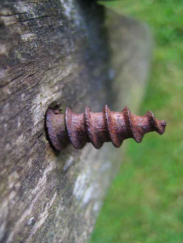 Rostige Schraube 1