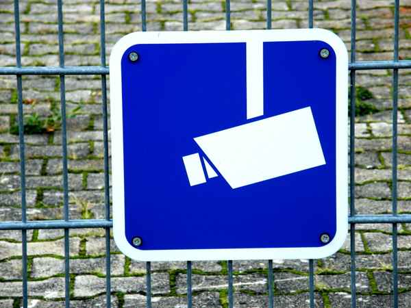 Hinweisschild - Überwachungskamera
