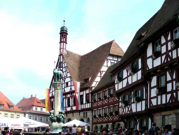 Fachwerkensemble in Forchheim