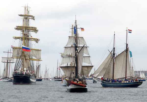 Großsegler unter sich