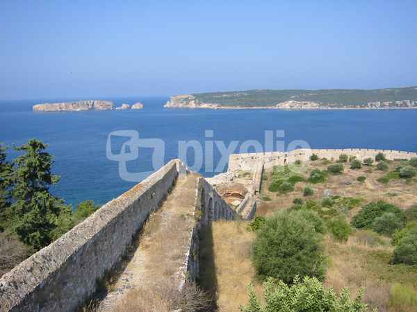 Türkische Festung in Pilos