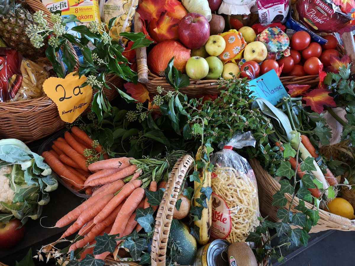 Erntedank in der Kirche