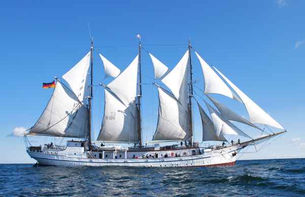 Segeln auf der Großherzogin Elisabeth