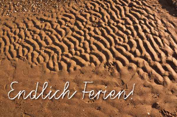 Endlich Ferien (Strand)