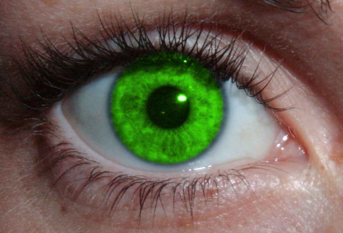 1Green Eye