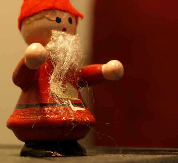verspäteter Weihnachtsmann