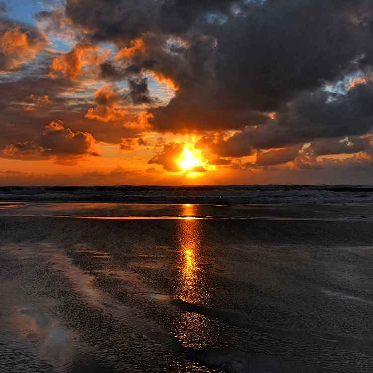Sonnenuntergang Dänemark