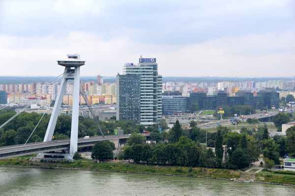 Blick auf Bratislava