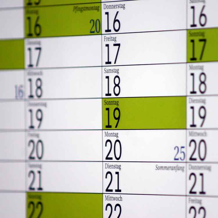 Sommeranfang im Büro