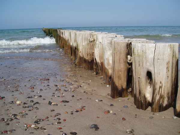 Warnemünde Strand und Meer