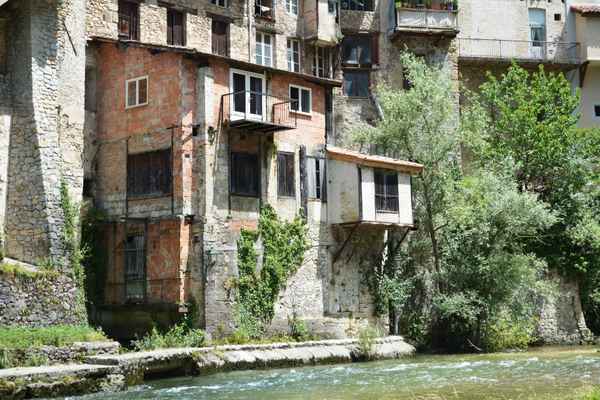 Detail vom Felsendorf