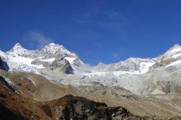 Höhenwanderung in den Walliser Alpen