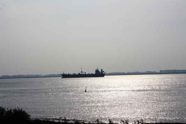 Auf der Elbe