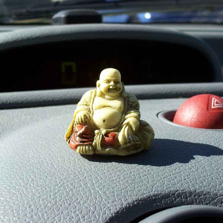 Buddha fährt mit