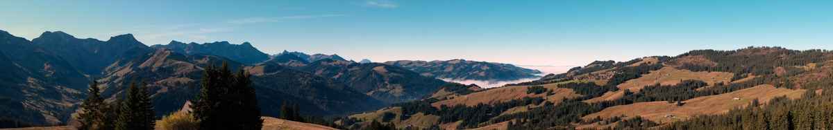 Blick ins Gantrischgebiet