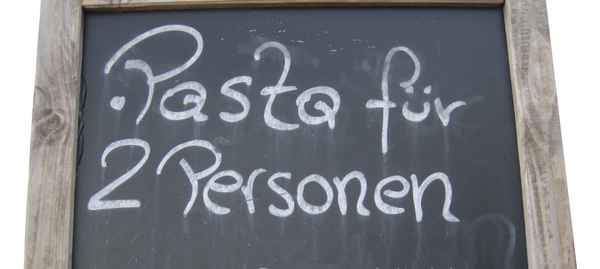 Pasta für 2 Personen