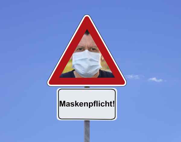 Maskenpflicht, Maske tragen