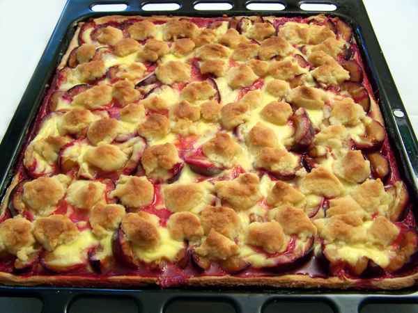 Selbstgebackener Pflaumenkuchen 2