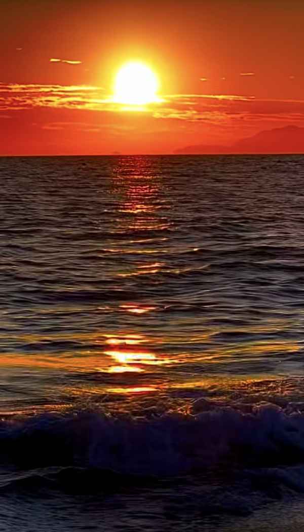 Sonnenaufgang am Strand