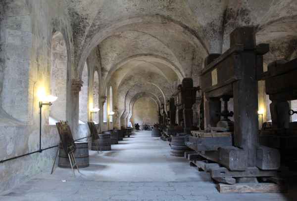 Weinbau des Mittelalters im Kloster