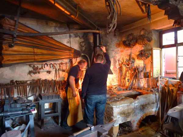 Historische alte Schmiede