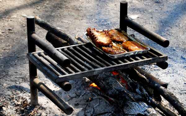 Erstes Grillvergnügen