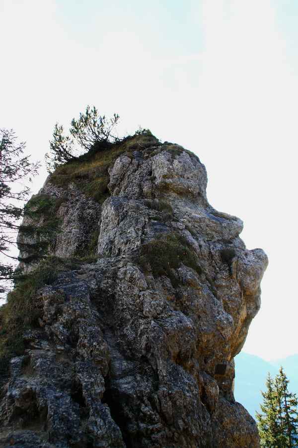 Auch Felsen haben Gesichter...