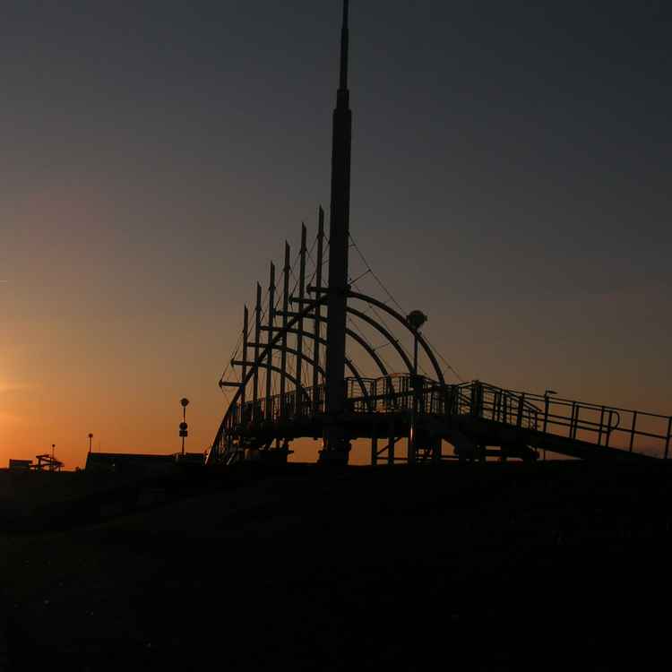 Bensersiel Hafenbrücke