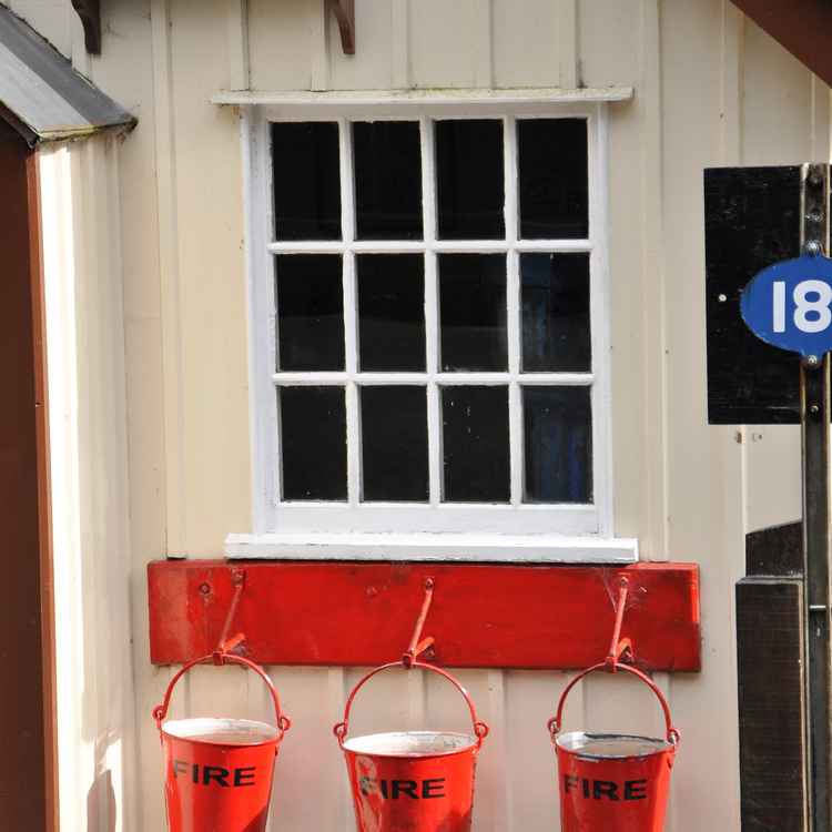 "Feuerwehrhaus" in Wales