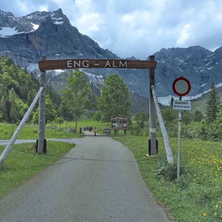 Eng Alm im Ahornboden