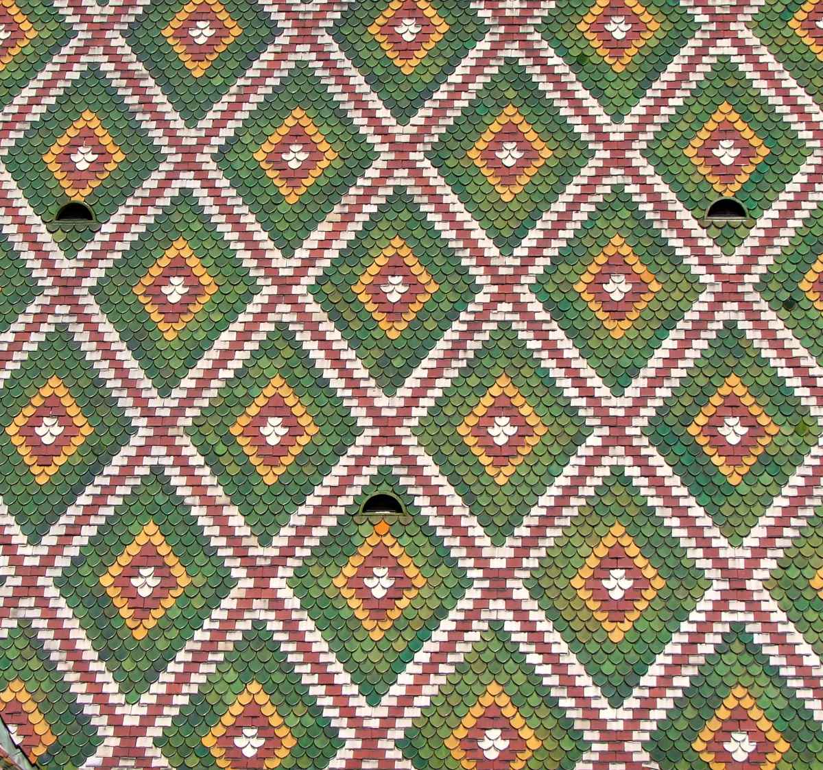 Basler Münster: Ziegeldach