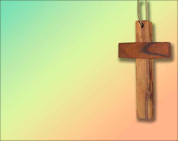 Holzkreuz (Text kann eingefügt werden)
