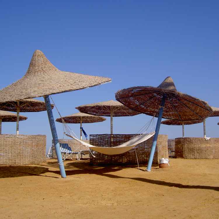 Strand am Roten Meer