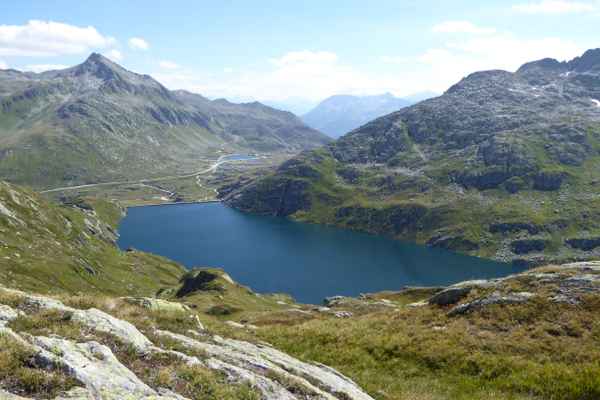 Lago di Luccendro  und Gotthardpass