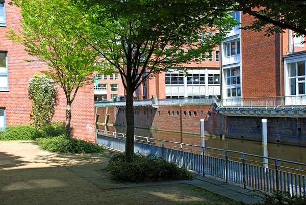 kleine Ruheinsel am Herrengrabenfleet