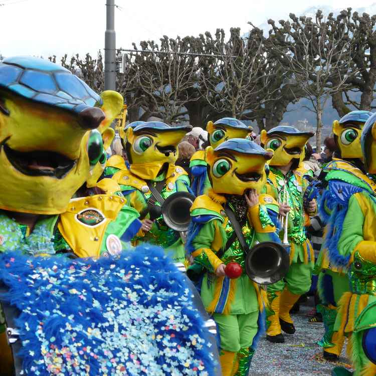 Guggenmusik an der Luzerner Fasnacht