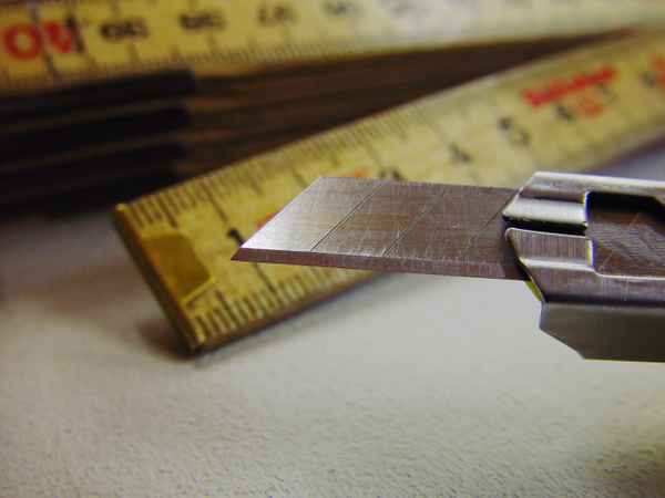 messen und schneiden