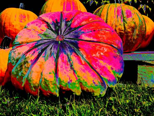 spielerei mit gradation zu halloween