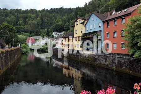 an der Enz in Neuenbürg im Nordschwarzwald