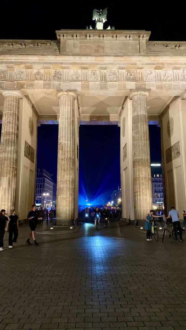 Brandenburger Tor bei Nacht